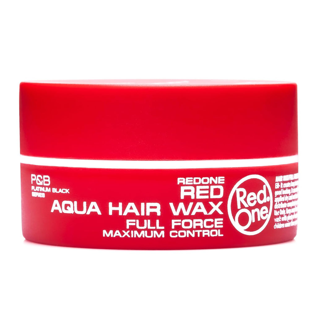 Aquatisches Haarwachs 150 ml Rot Ultra Halt Kantenkontrolle Erdbeerduft