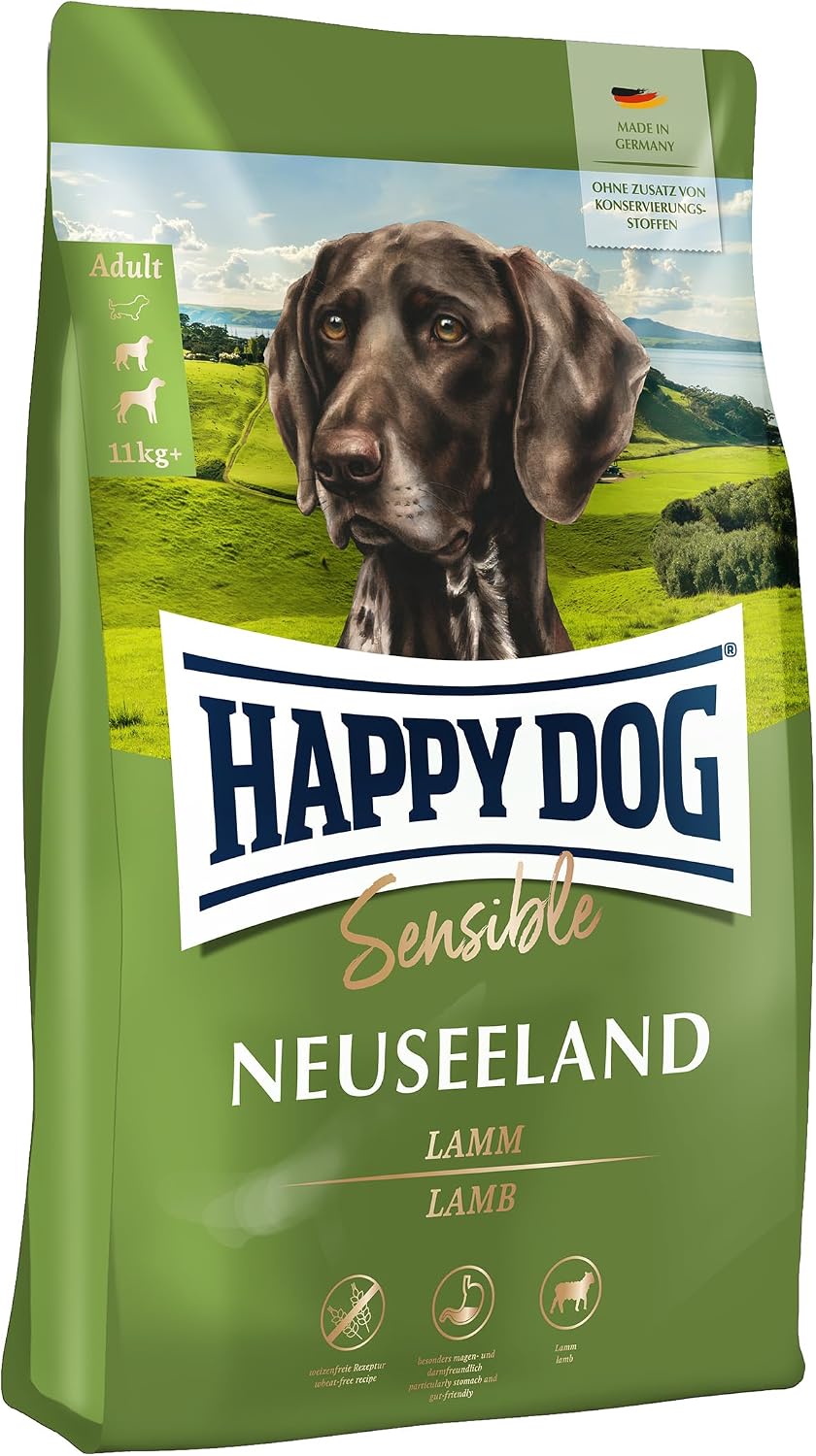 Happy Dog Sensible Neuseeland Hundefutter Lamm verschiedene Sorten