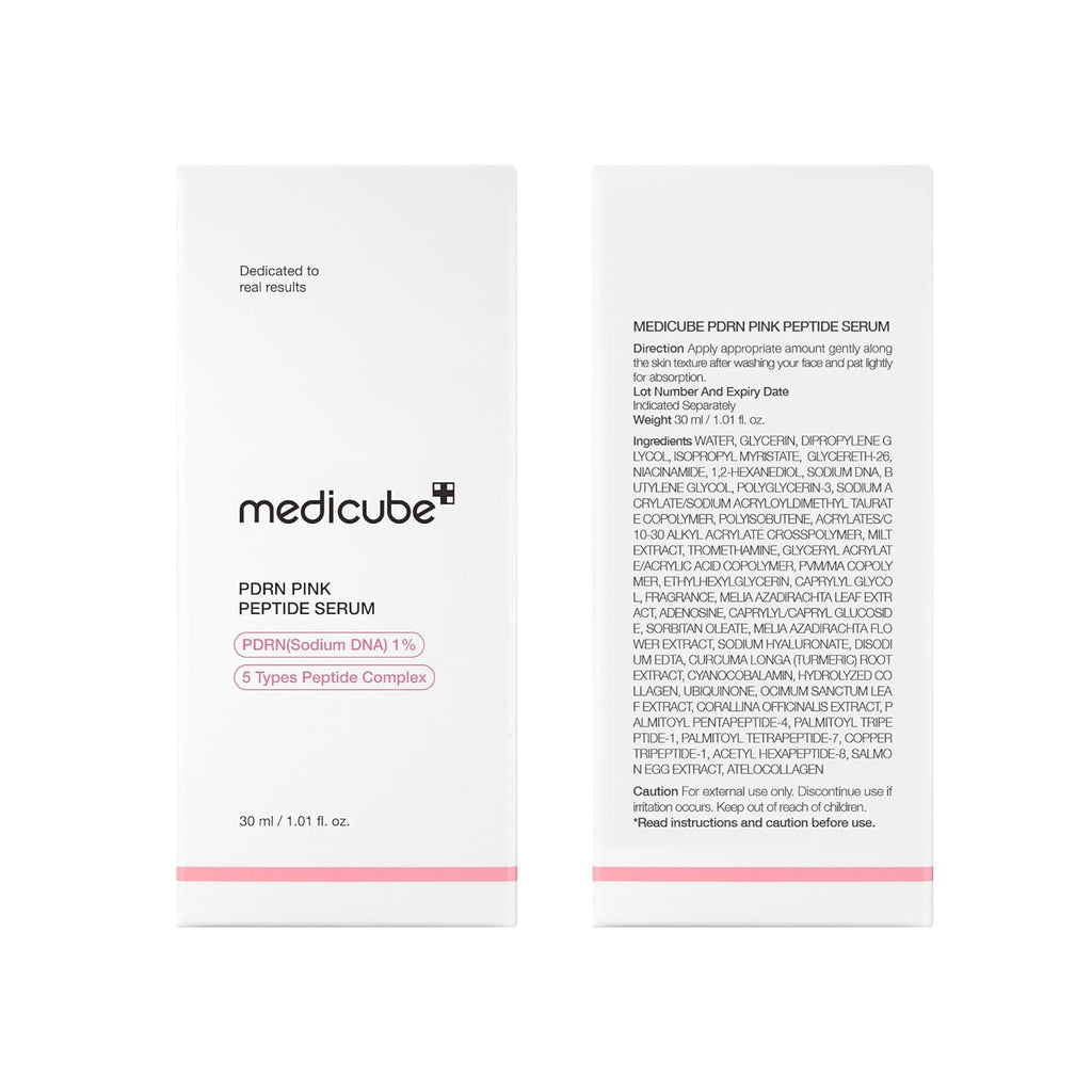Salmon DNA PDRN Pink Peptide Serum 30 ml Niacinamide Korean Skincare