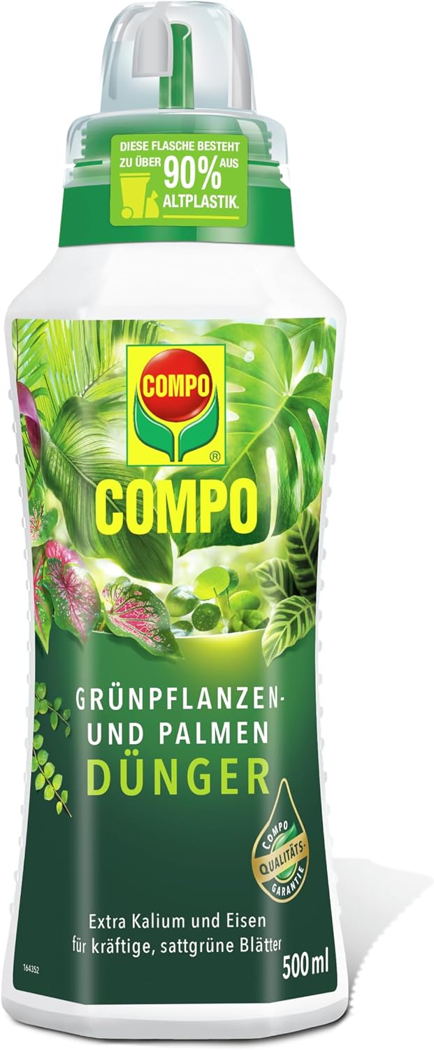COMPO Gruenpflanzenduenger Fluessig fuer Zimmer, Balkon, Terrasse