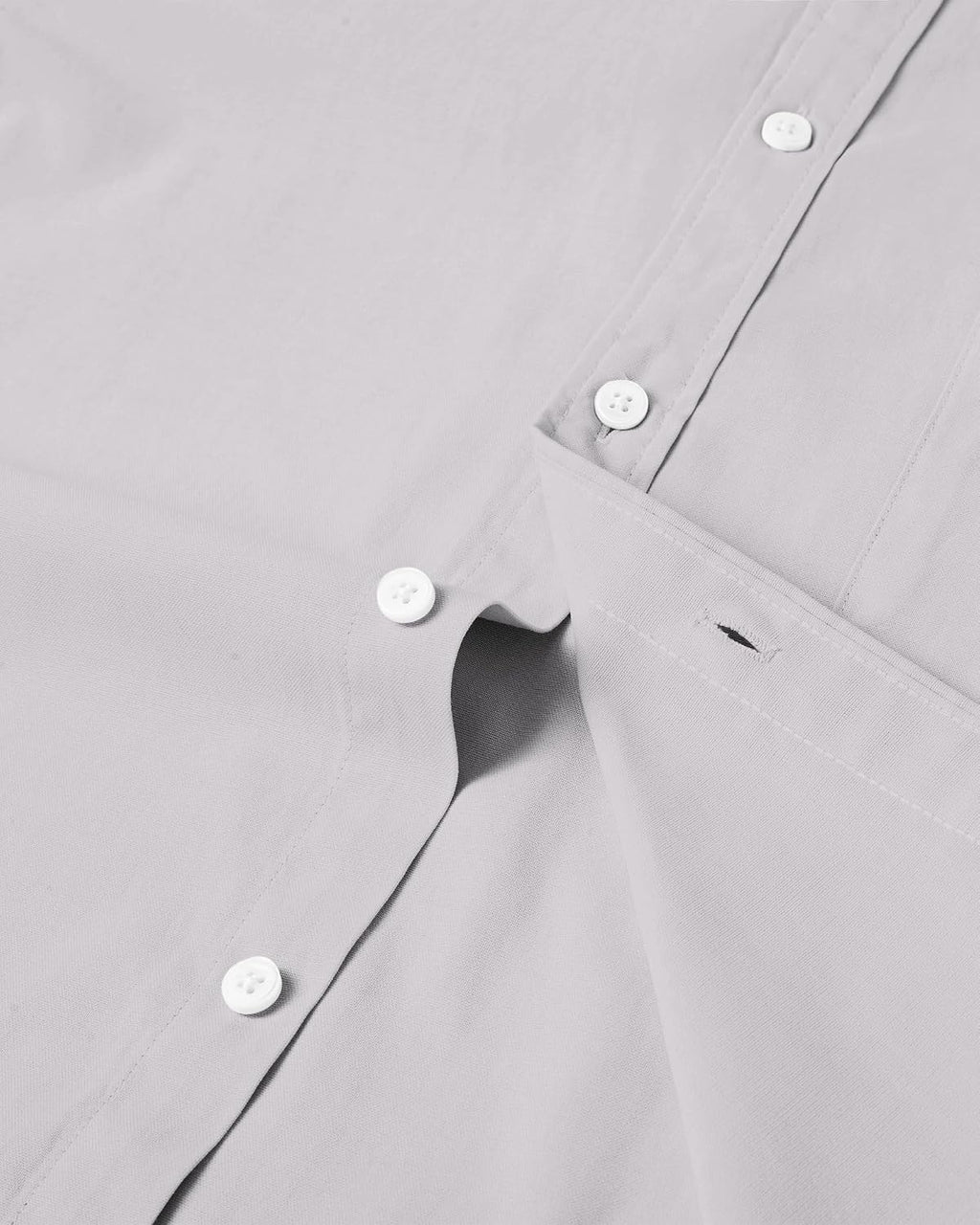 Siliteelon Herren Oxford Hemd Langarm 100% Baumwolle buegelfrei S-5XL