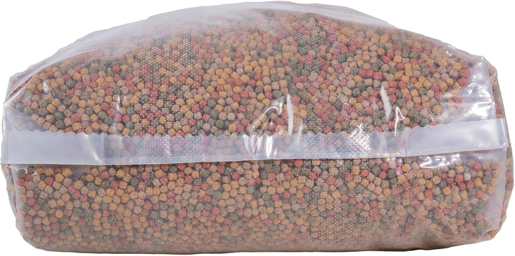 AquaForte Schwimmfutter 15 kg 6 mm mittelgrosses Granulat fuer Zierfische