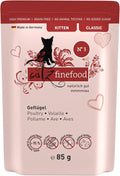 catz finefood Kitten Nassfutter 6x200g Multipack ohne Getreide Zucker