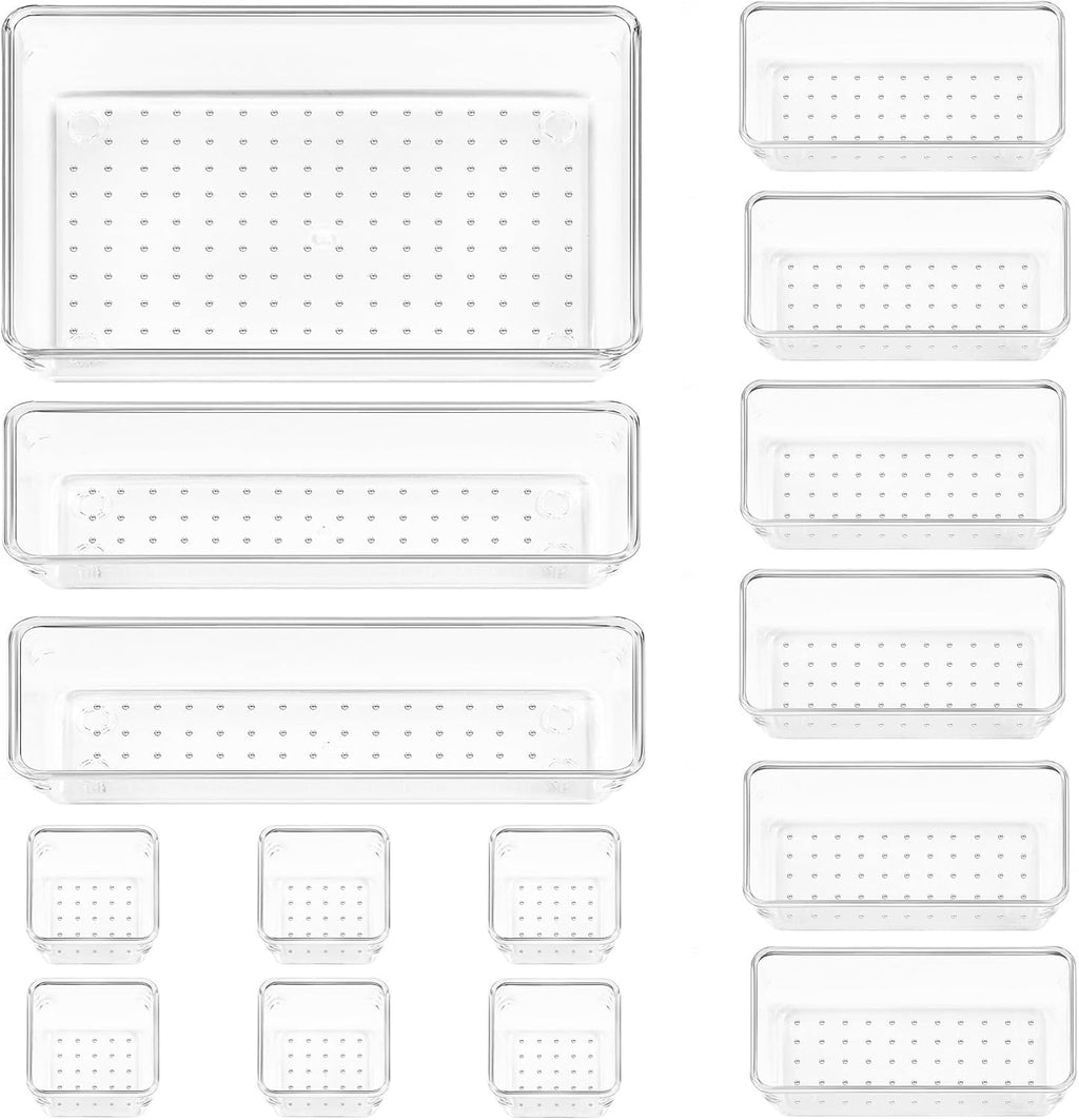 Vtopmart Schubladen Organizer 25 Teile 4 Groessen Besteckeinsatz Aufbewahrung