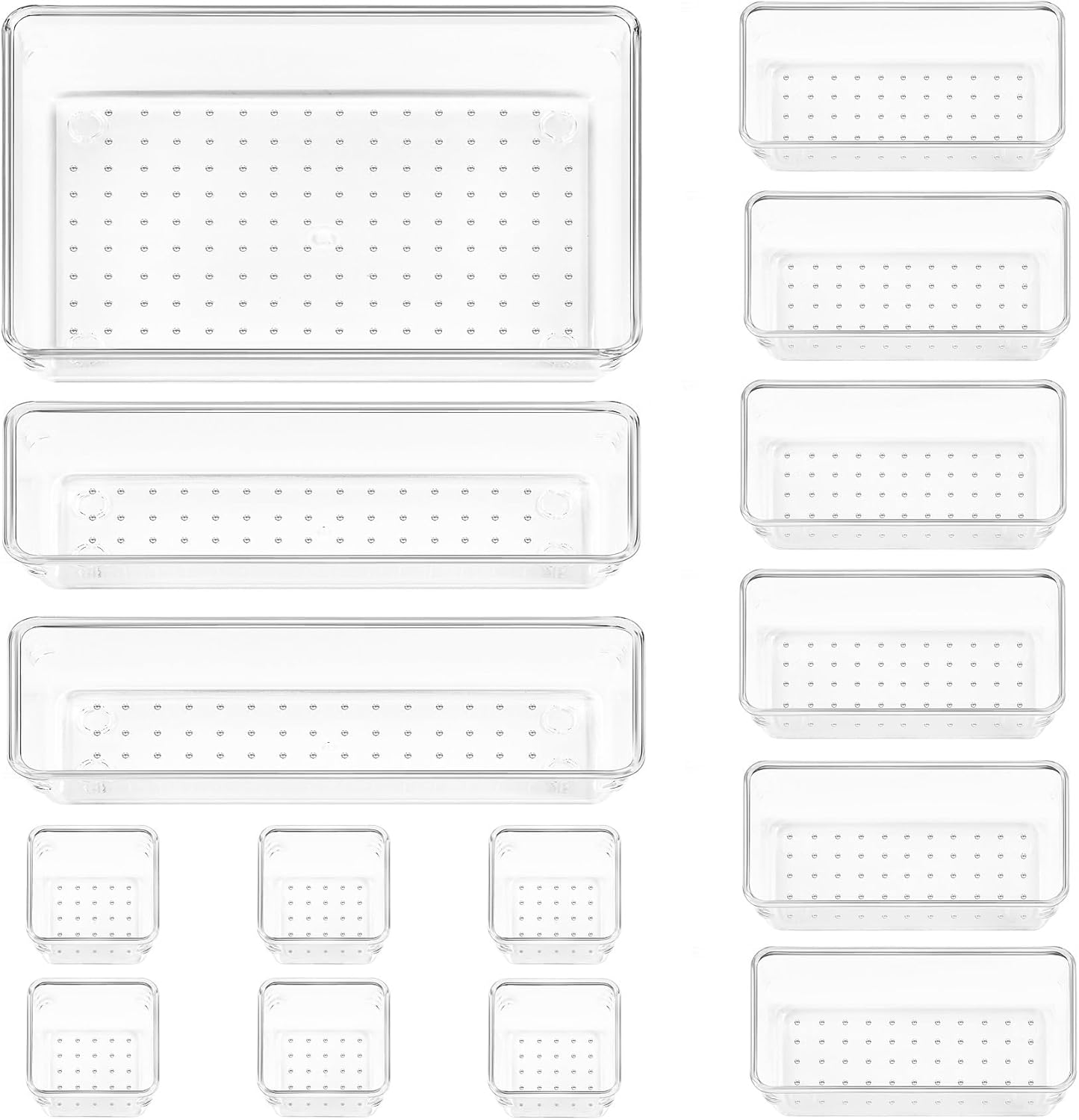 Vtopmart Schubladen Organizer 25 Teile 4 Groessen Besteckeinsatz Aufbewahrung
