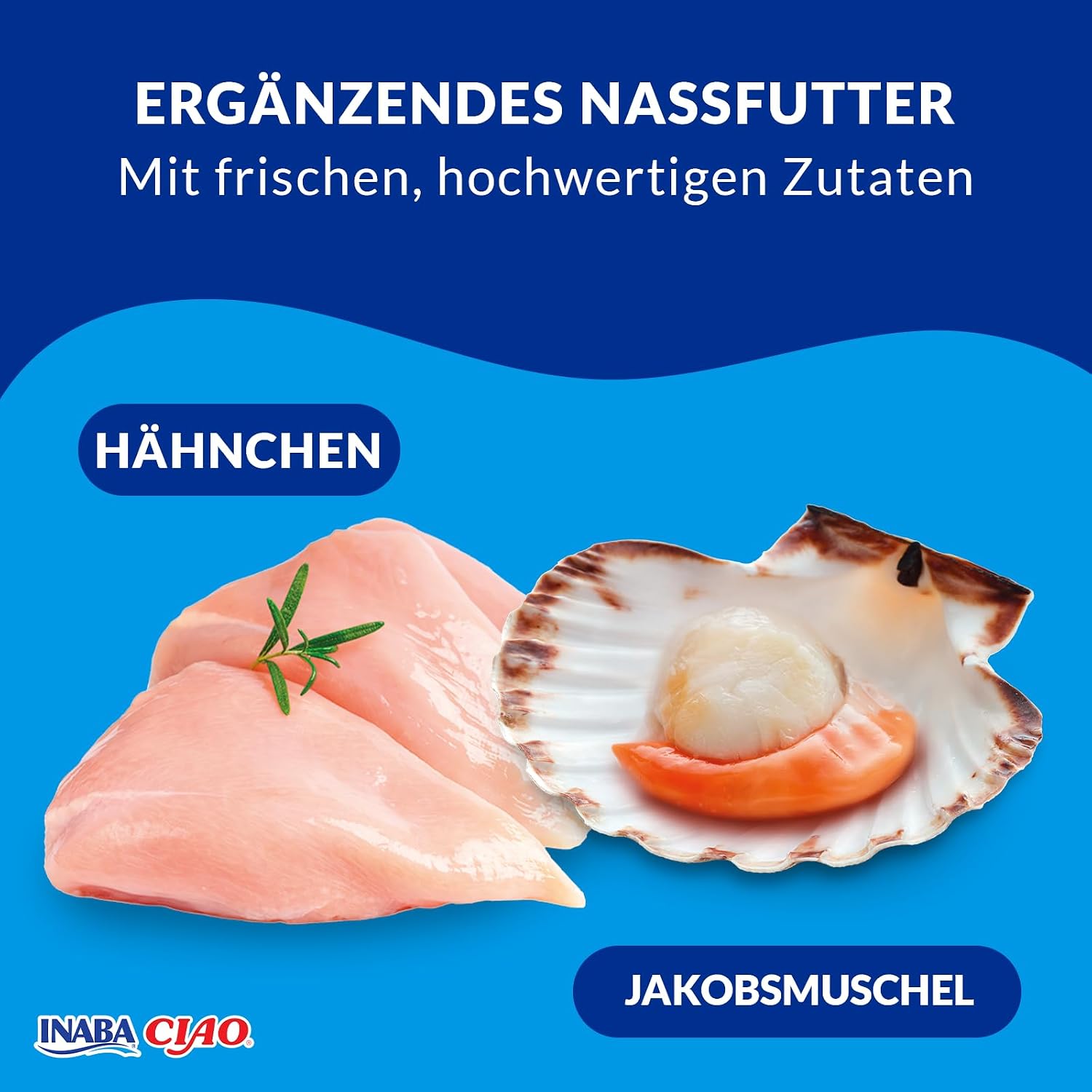 INABA Ciao Katzensuppe Huehner verschiedene Sorten 12er Pack