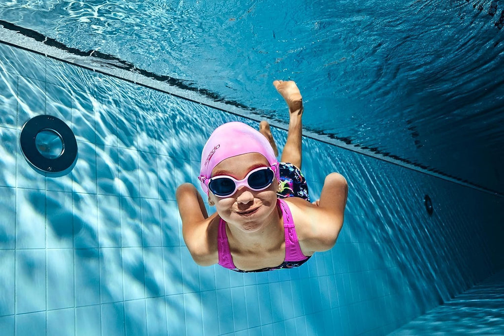 Speedo Kinder Schwimmbrille Biofuse 2.0 verstellbar Anti-Beschlag