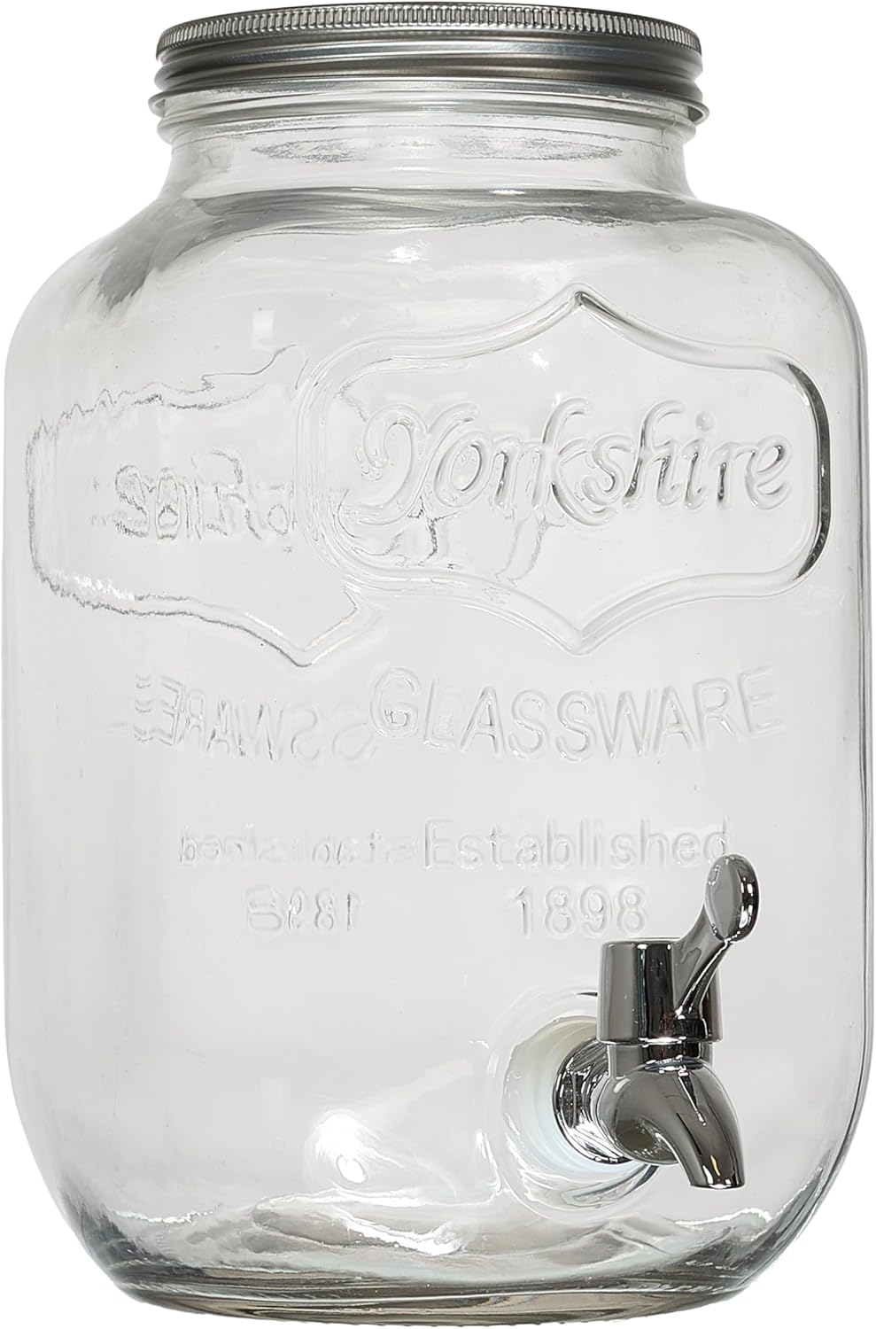Saveur et Degustation Fontaine Glasgetraenk klar Glas 15x15x25,5cm 25,5cm