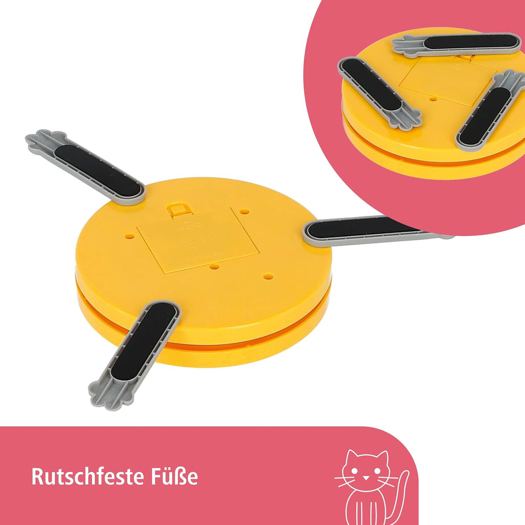 Kerbl Pet Katzenspielzeug 2in1 Catch Tailfeather Federwedel automatisch