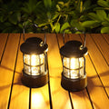 2er LED Campinglampe batteriebetrieben IPX4 wasserdicht dimmbar fuer Wandern Ange