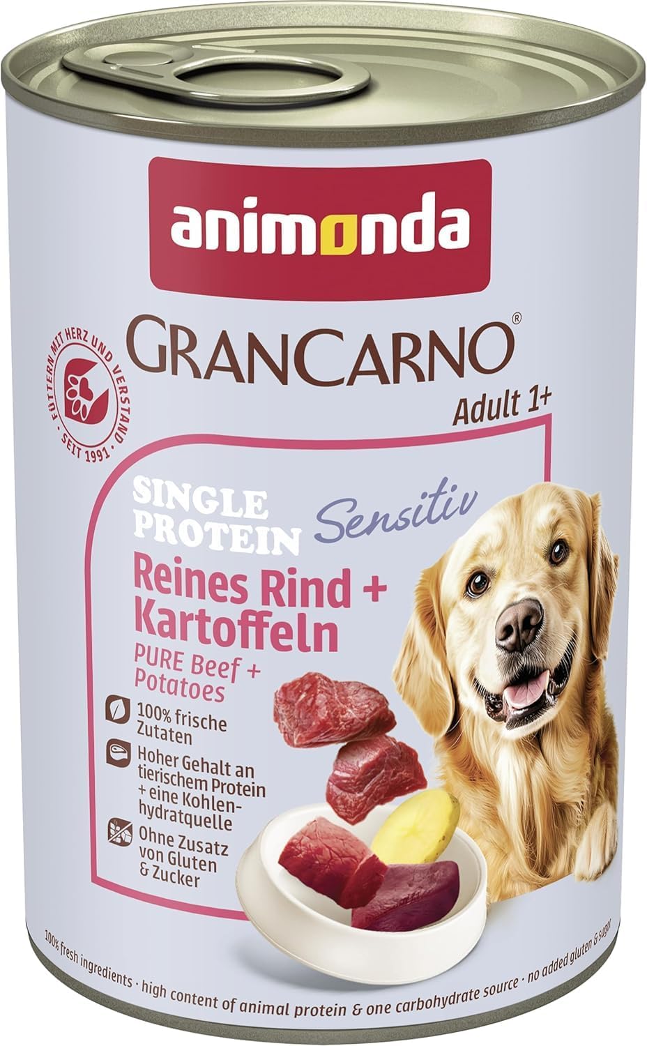Hundenassfutter animonda GranCarno Superfoods 400- verschiedene Sorten