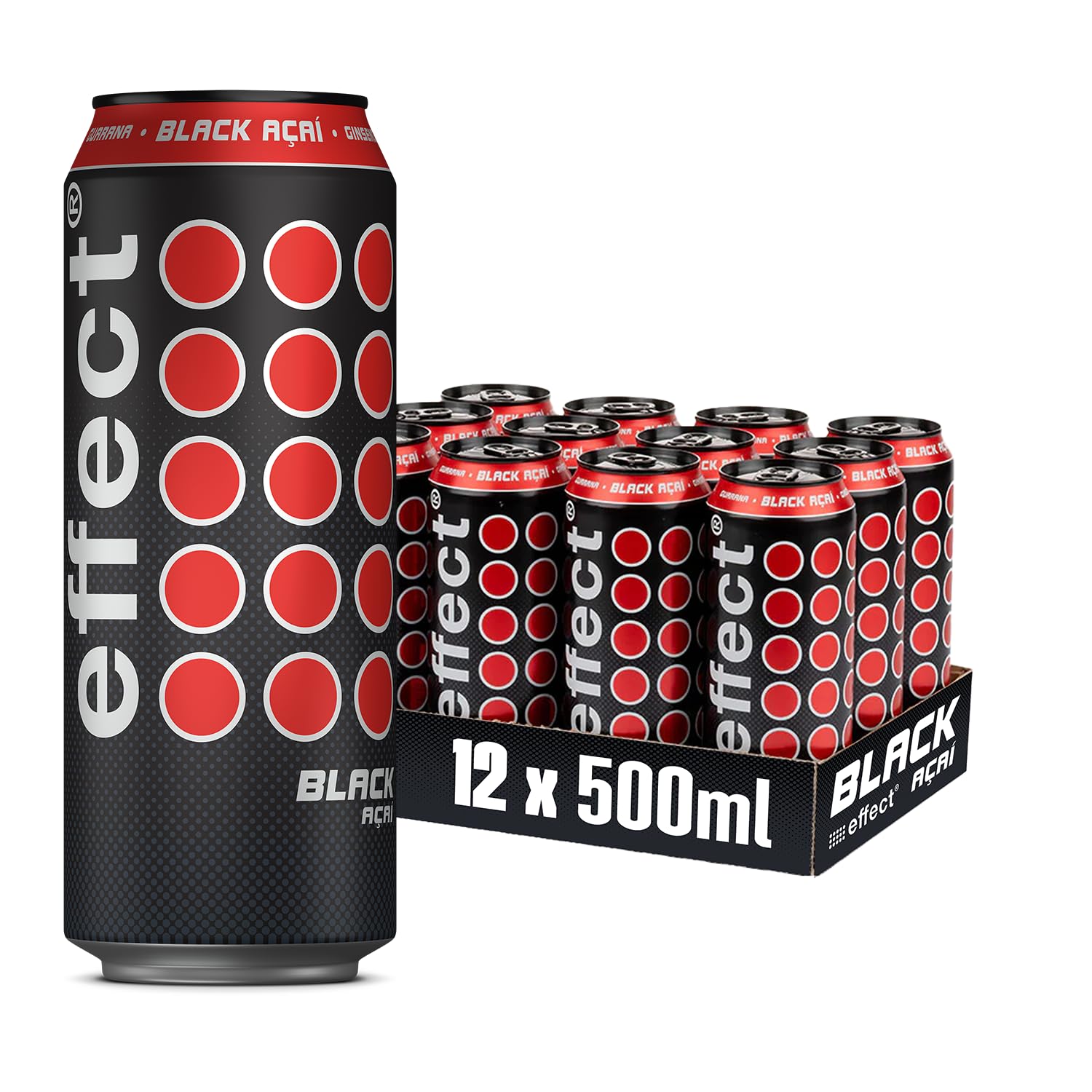 effect Black Acai Energy Drink 24 x Dose koffeinhaltig