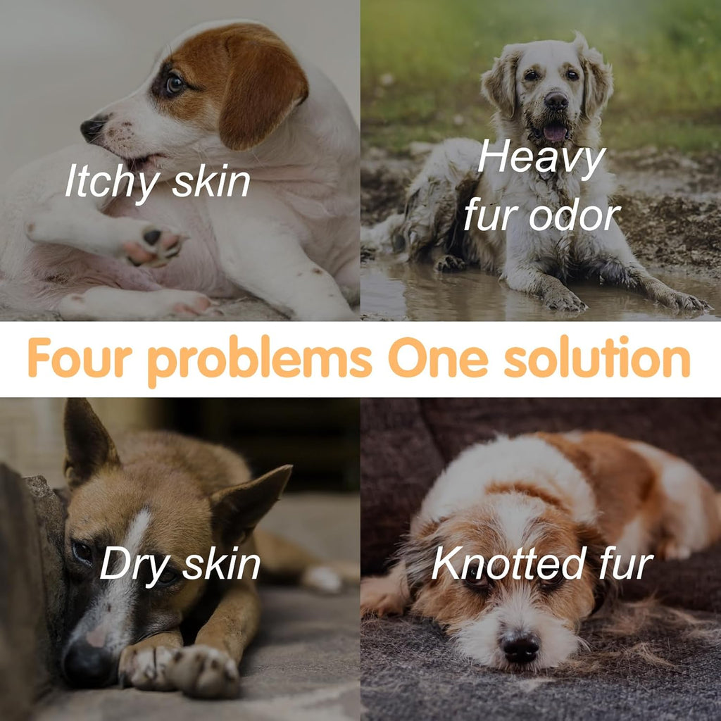 Nobleza Hundeshampoo gegen Juckreiz Milben Pilz Floh, sensitive, verschied