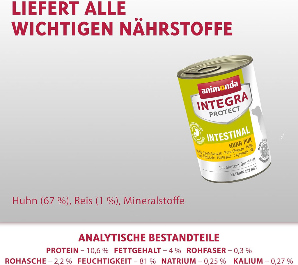 animonda INTEGRA PROTECT Hundefutter Renal Schwein 11x150g verschieden