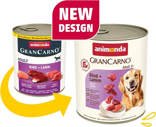 Animonda GranCarno Hundenassfutter Rind Lamm getreidefrei verschiedene