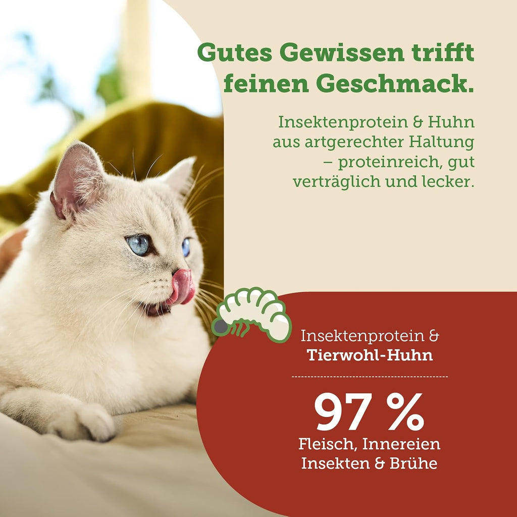 MERA Cats Nature Adult Nassfutter 12x85g verschiedene Sorten