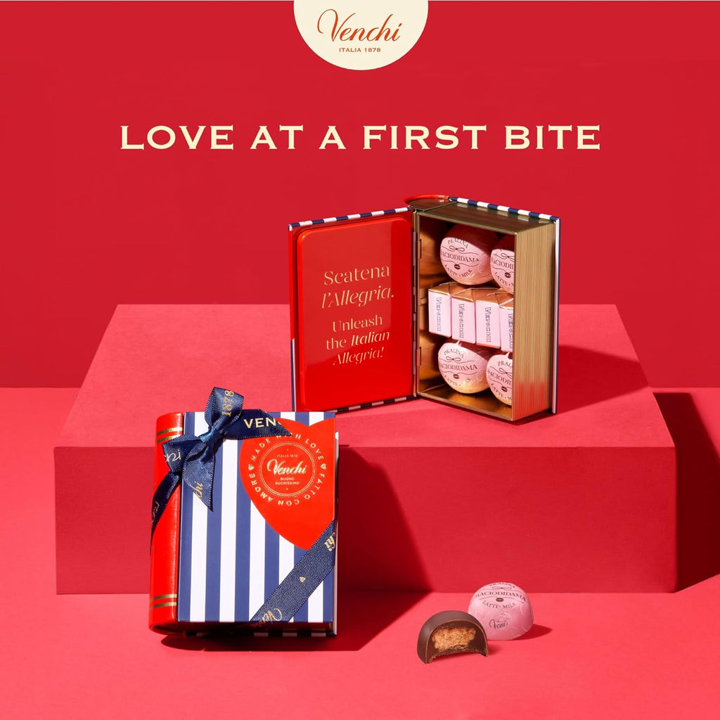 Venchi Mini Taeschchen Pralinen glutenfrei Valentinstag Geschenk
