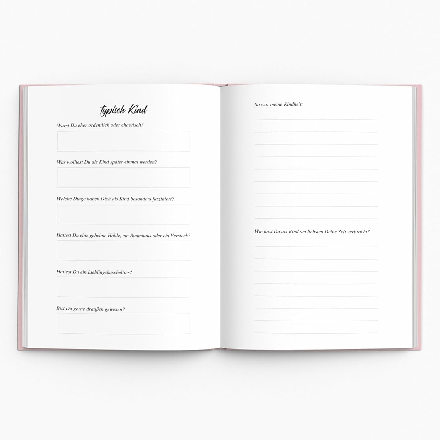 Muetter Ausfuellbuch Erinnerungen persoenliches Geschenk Hardcover A5
