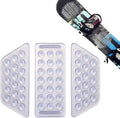 3er Set Stomp Pad klar Anti-Rutsch Snowboard Grip Stomp-Pad
