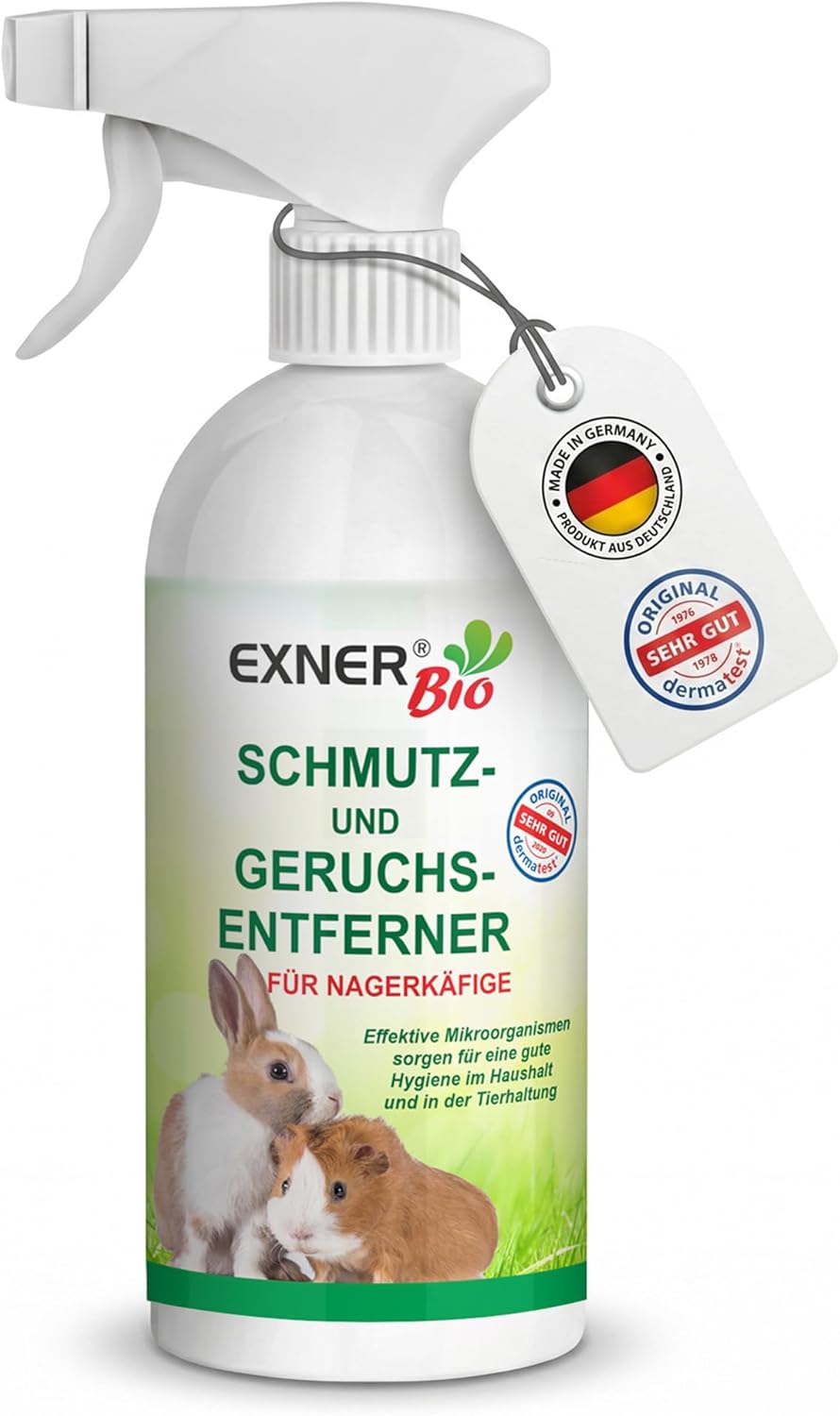 Nagerkäfig Reiniger 500 ml Geruchsentferner Spray Urin Kot Neutralisator