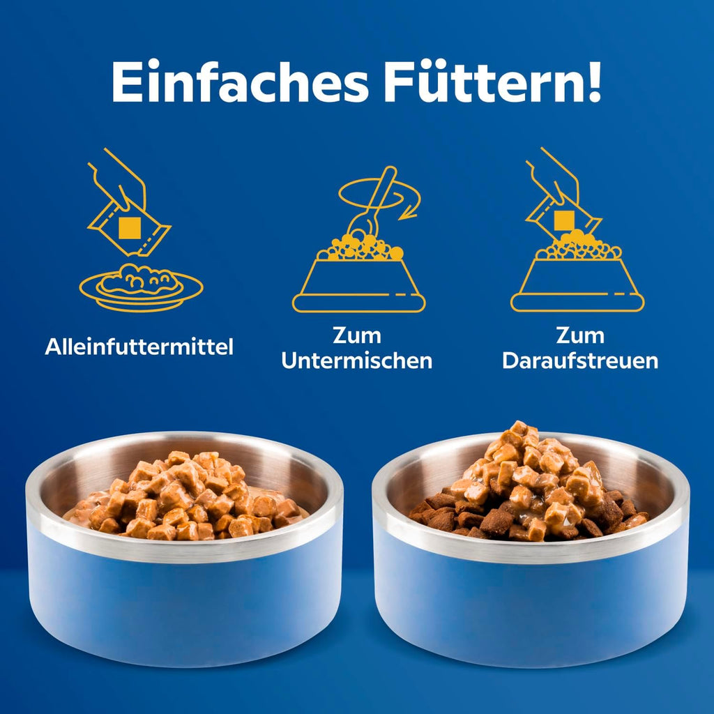 Lovely Hunter Nassfutter Huhn Sauce 12x85g fuer erwachsene Hunde verschiedene Sor