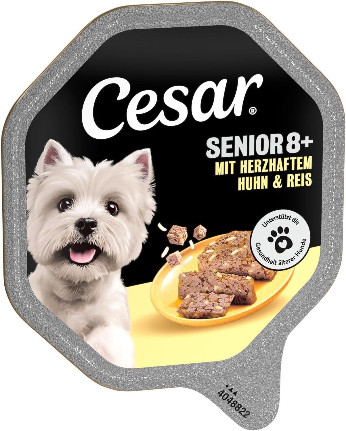 Cesar Nassfutter Senior 10+ Huhn & Reis 7er Pack 7x2x150g verschiedene Sorten