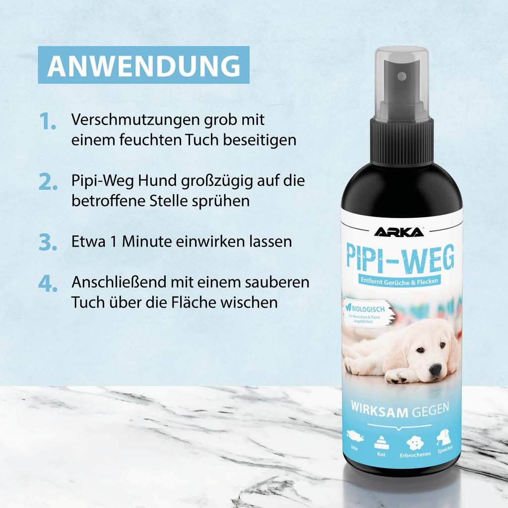 ARKA Enzymreiniger Hundeurin 100 ml Geruchsentferner Fleckenlöser