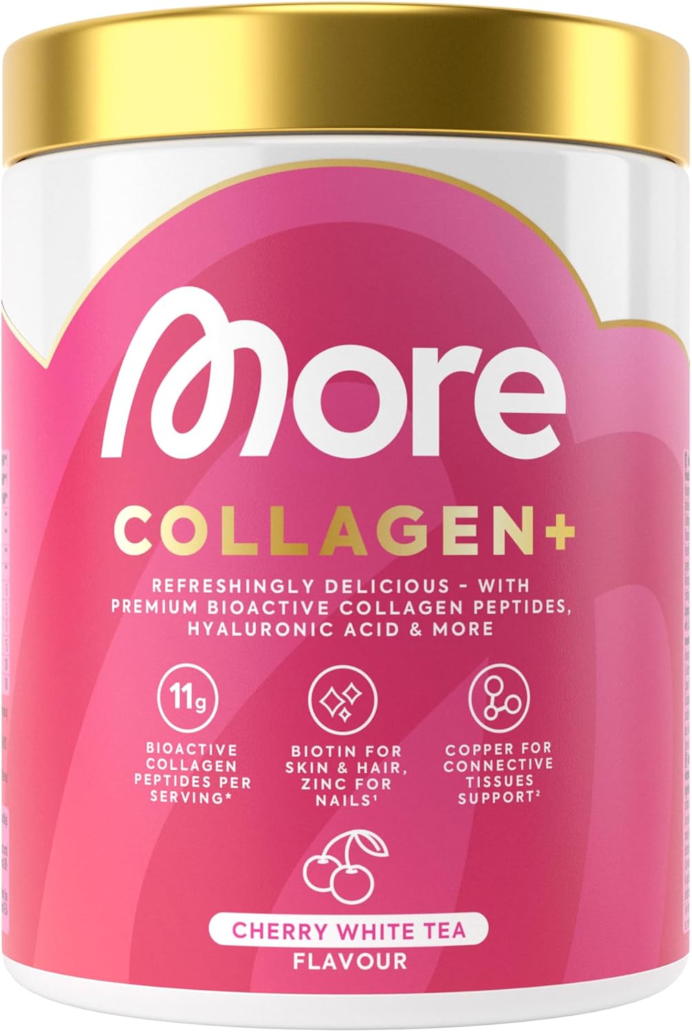MORE Collagen+ Pulver Watermelon Mint Kollagen Hyaluron Vitamine