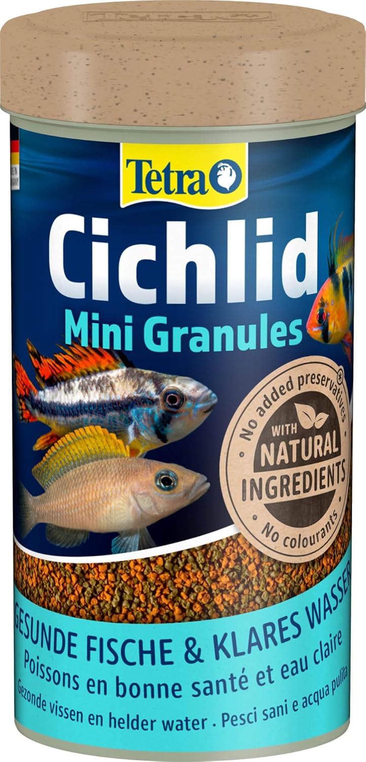 Tetra Cichlid Granules Fischfutter fuer mittelgrosse Cichliden