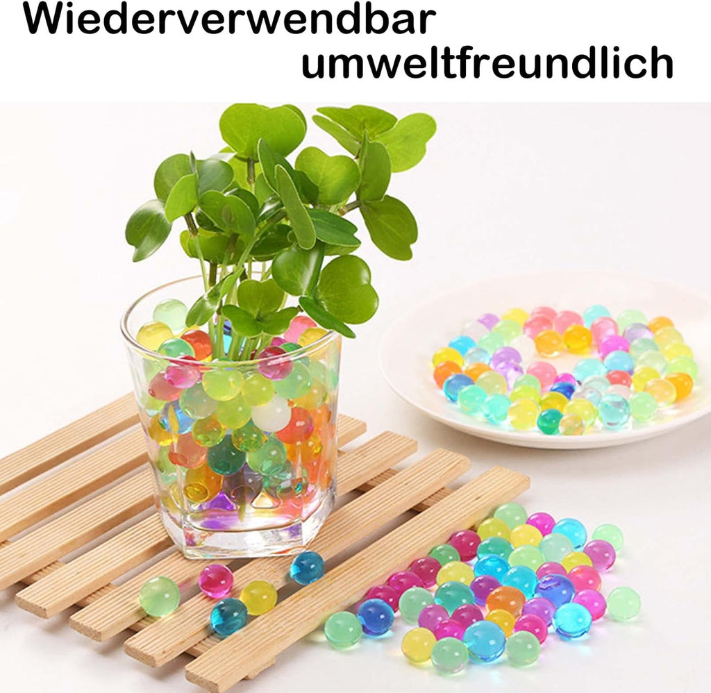Wasserperlen 50.000 Stueck bunt - ungiftig, biologisch abbaubar, Deko