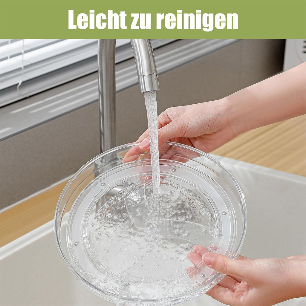 Drehteller Kuehlschrank Organizer Lazy Susan Gewuerzregal 22cm-23cm