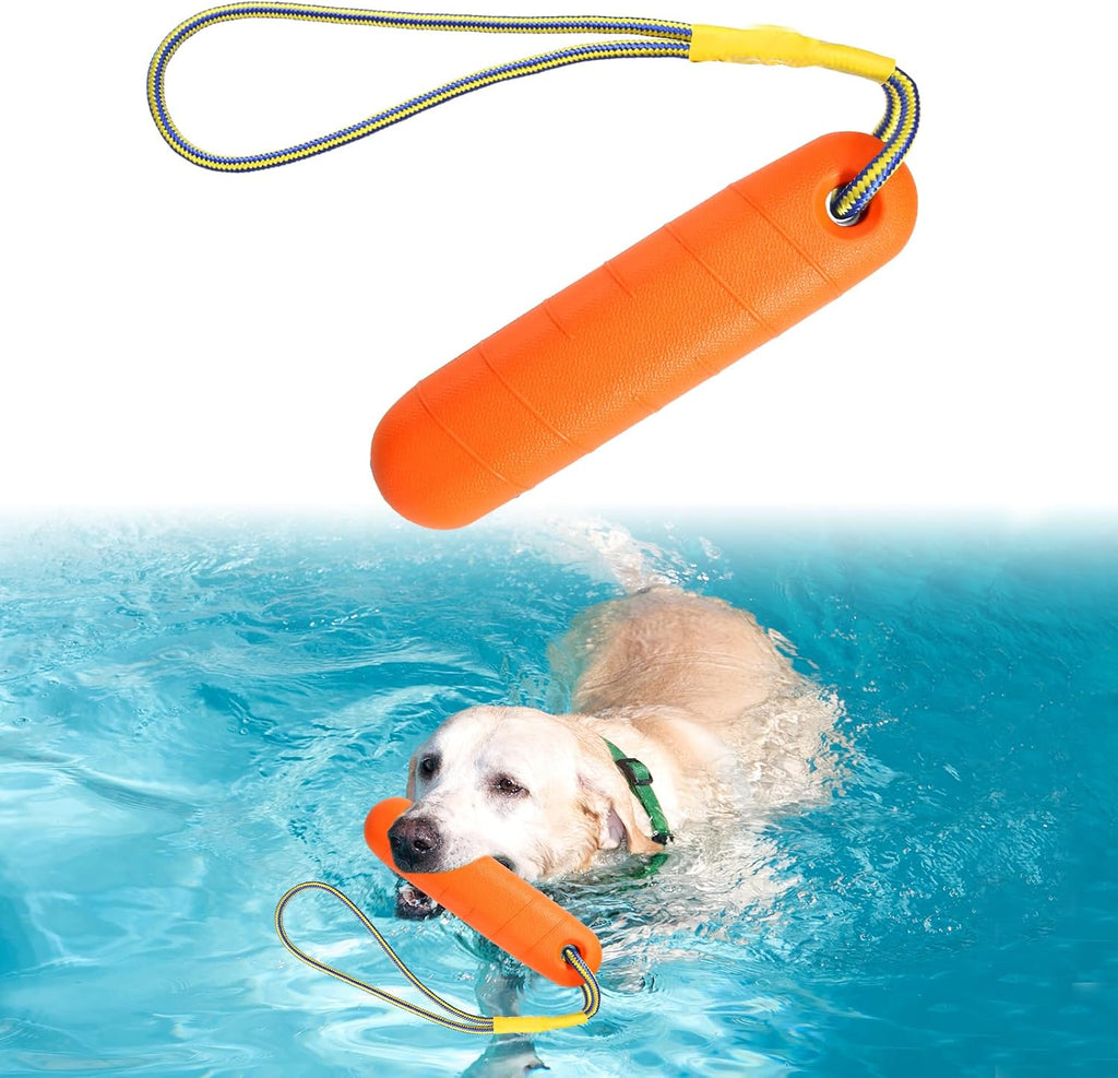 DUTIFUL Hundespielzeug Wasserspielzeug schwimmend mit Nylonseil Gr. Mittel/Gross
