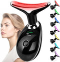EMS Gesichtsmassagegeraet V-Shape Lifting 3 Modi 45°C Schwarz