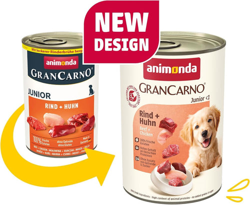 Animonda GranCarno Junior Welpen Nassfutter Rind & Huhn verschiedene Sorten