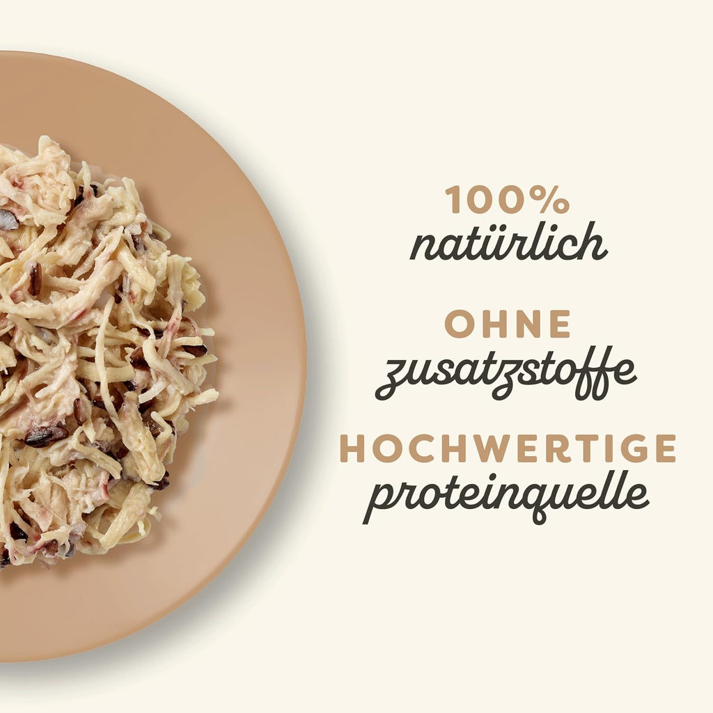 Applaws Katzenfutter Nass Huhn mit Wildreis in Bruehe 12x70g verschiedene Sorten