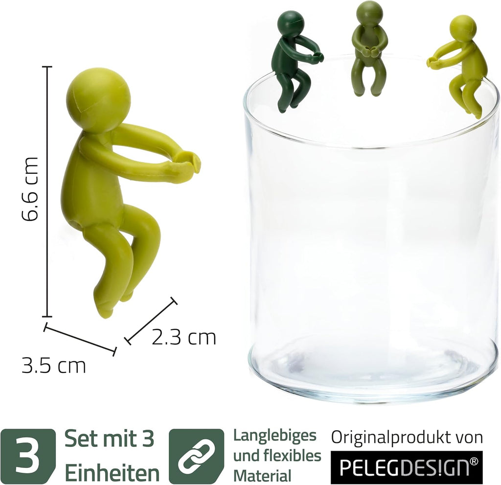 Leafriend Pflanzenhalter 3er Set fuer Stecklinge und Triebe Indoor