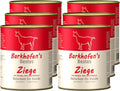 Barkhofen Nassfutter fuer Hund 6 x, getreidefrei, Ziege, verschiedene Sorte