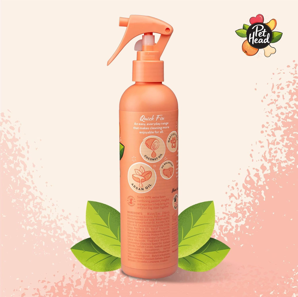 Quick Fix Fellspray Hund 300 ml Pfirsichduft pflegend beruhigend vegan