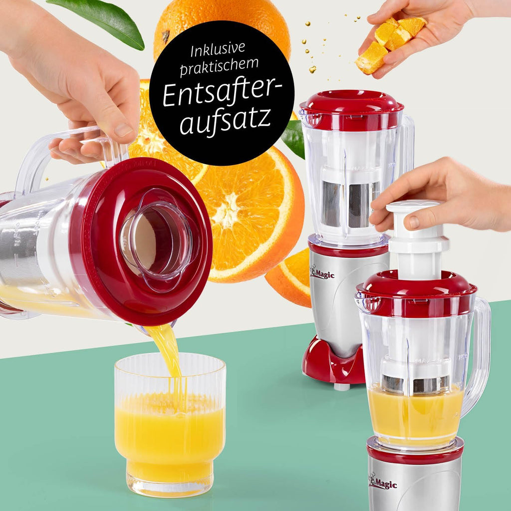 Gourmetmaxx Mr Magic Mixer Standmixer Smoothie Maker 18-teilig