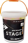 Dunlop Tennisball Stage 2 Orange fuer Kinder und Einsteiger Training