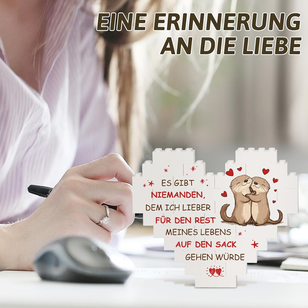 Ich liebe dich Geschenk fuer Paare Valentinstag Jahrestag Hochzeitstag