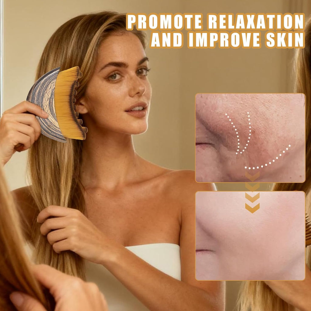 Lymphbuerste Gesicht Gesichtsmassage Lymphdrainage Kieferformung
