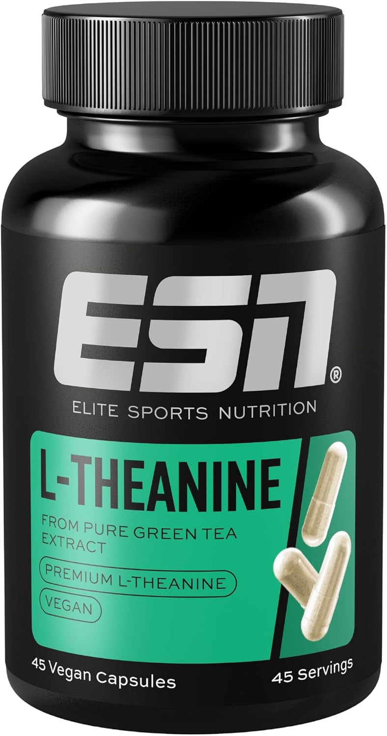 ESN L-Theanine 45 Kapseln 100 mg pro Portion vegan Made in Germany