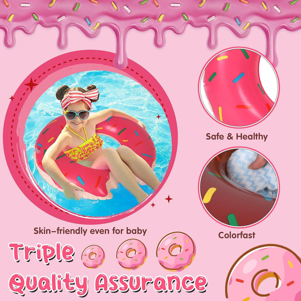 2er Set Kinder Schwimmring 70 cm Aufblasbar Schwimmreifen Pool Strand Wasserspie