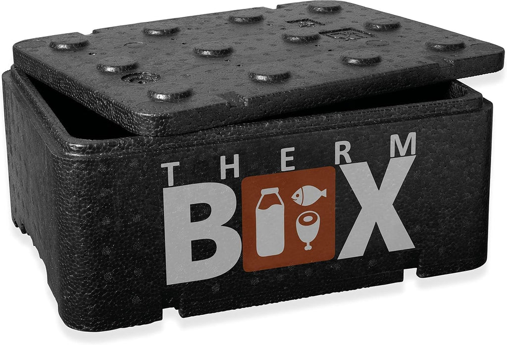 THERM BOX Styropor Isolierbox 12 Liter Innen 36x26x13 cm Thermobehaelter