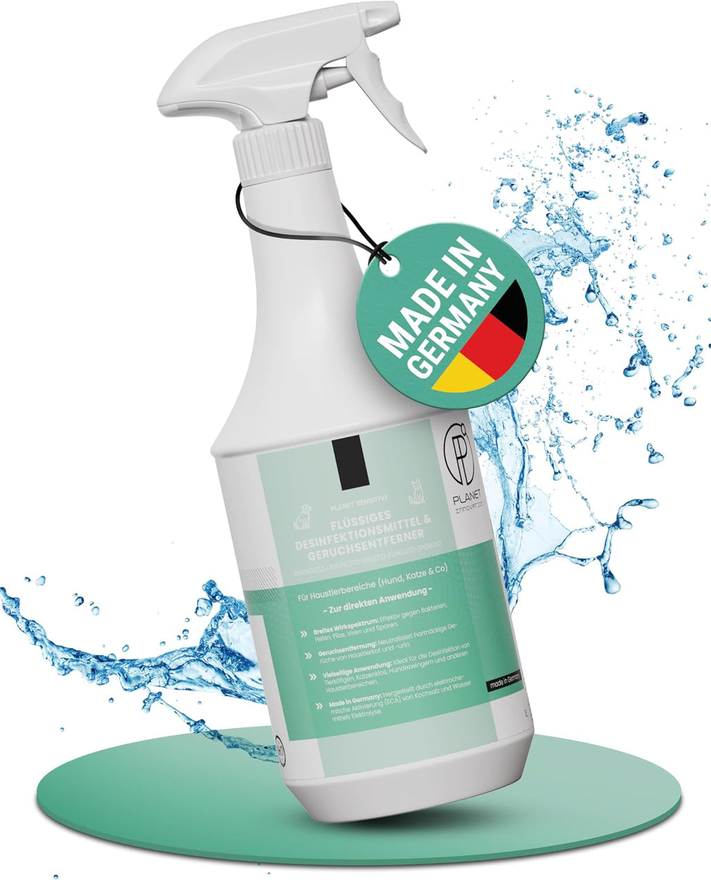 Planet Sensitive Hygiene Spray fuer Hunde und Katzen - Geruchsentferner