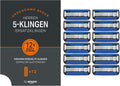Herren Rasierklingen 12 Stueck 5 Klingen System kompatibel