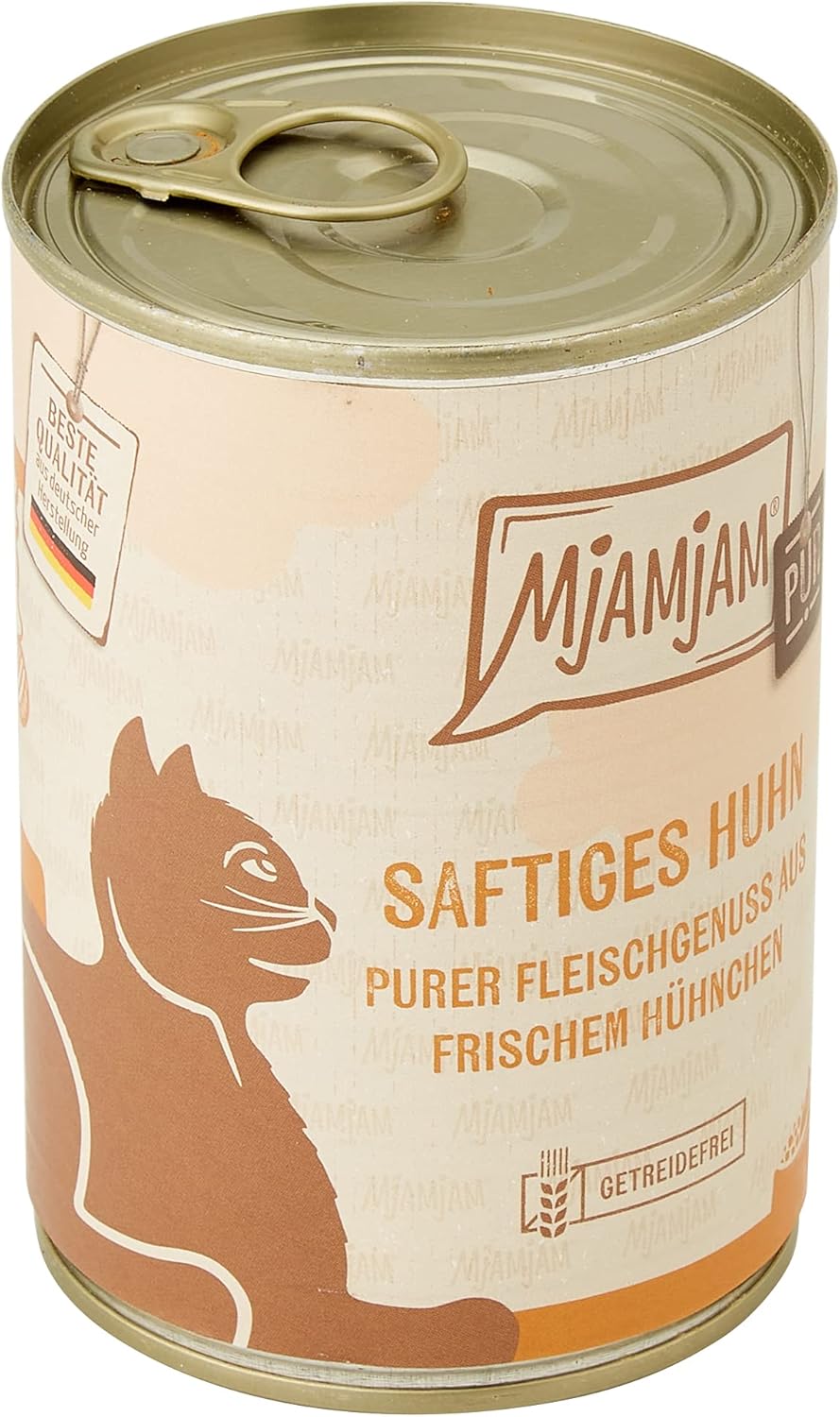 MjAMjAM Nassfutter Katze Huehnchen getreidefrei 6x400g