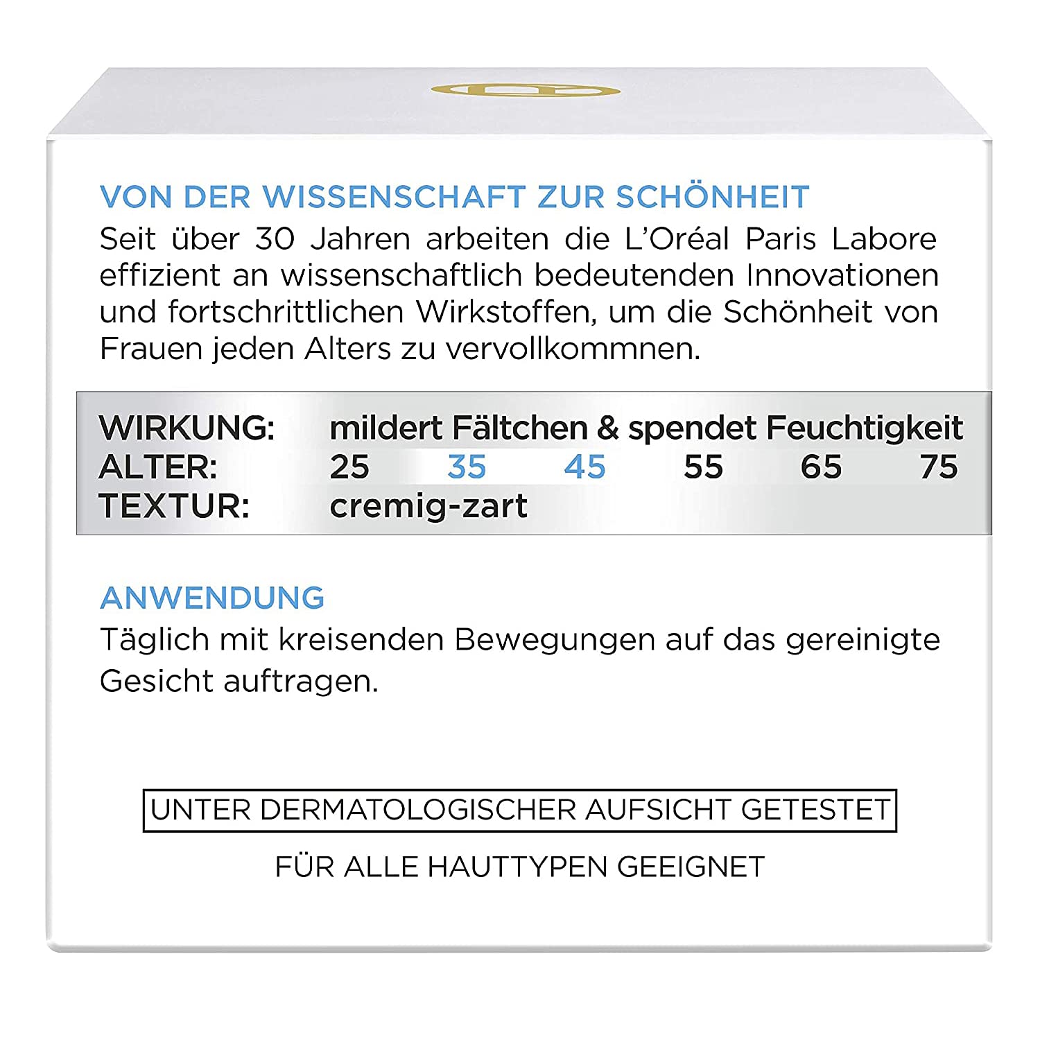 L’Oréal Paris Gesichtscreme Anti-Falten 35+ Kollagen