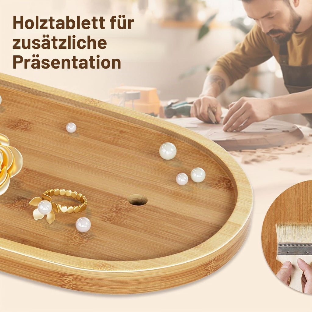 Niffgaff Schmuckstaender Organizer Schmuckaufbewahrung Jewelry Organizer